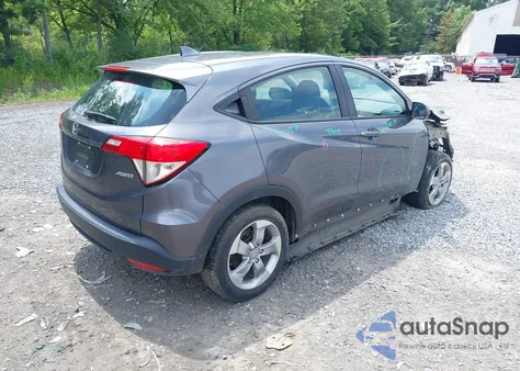 2020 Honda Hr-V Awd Lx из США, поврежденный, VIN 3CZRU6H34LM722483